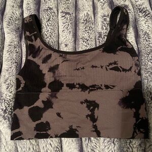 TIE DYE SPORTS BRA FROM PINK ACTIVE, SIZE SMALL